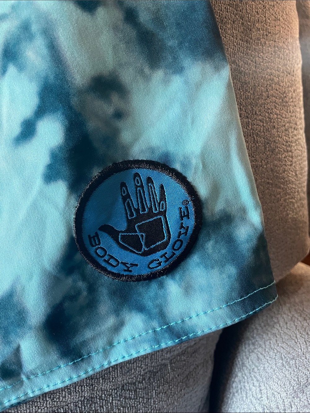 Men's Tie-Dye Aqua Swim Shorts - Picture 2 of 7